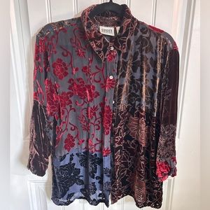 3/$10 Chico’s Design Silk Blend Sheer Top